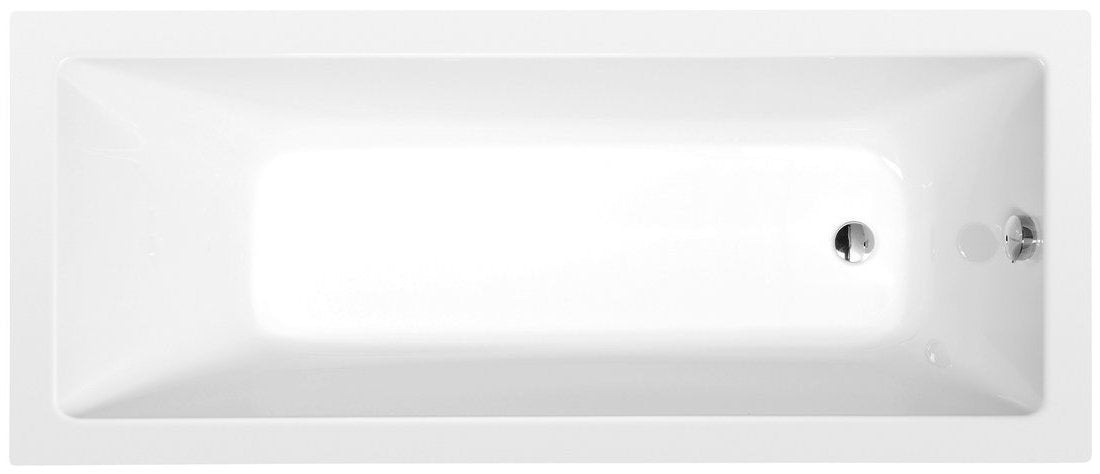 Polysan Noemi Rechthoekig Ligbad 170x70 cm Wit afbeelding 1