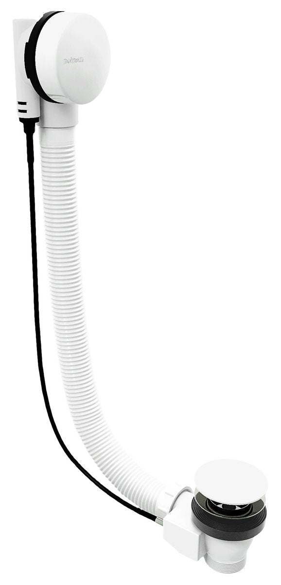 Polysan Bath Waste (l) 800mm Plug 72mm Wit afbeelding 1