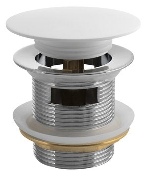 Badafvoer Afvoerplug Geïntegreerde Overloop 1½" Solid Surface