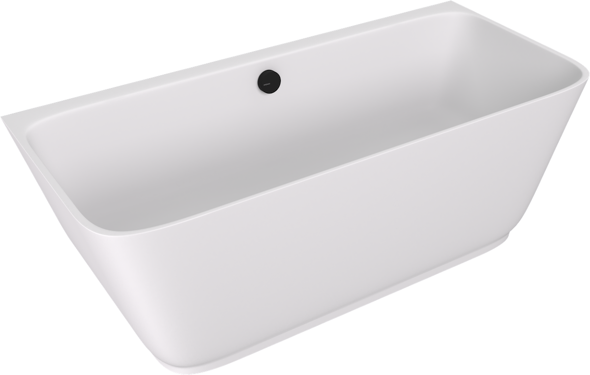 Skylla Back To Wall Bad Cast Marble 169 x 75 x 60 cm Mat Wit