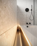 Nix RVS Inbouwnis Met LED Voor Bad Inbouw 173 Cm Met Afvoer