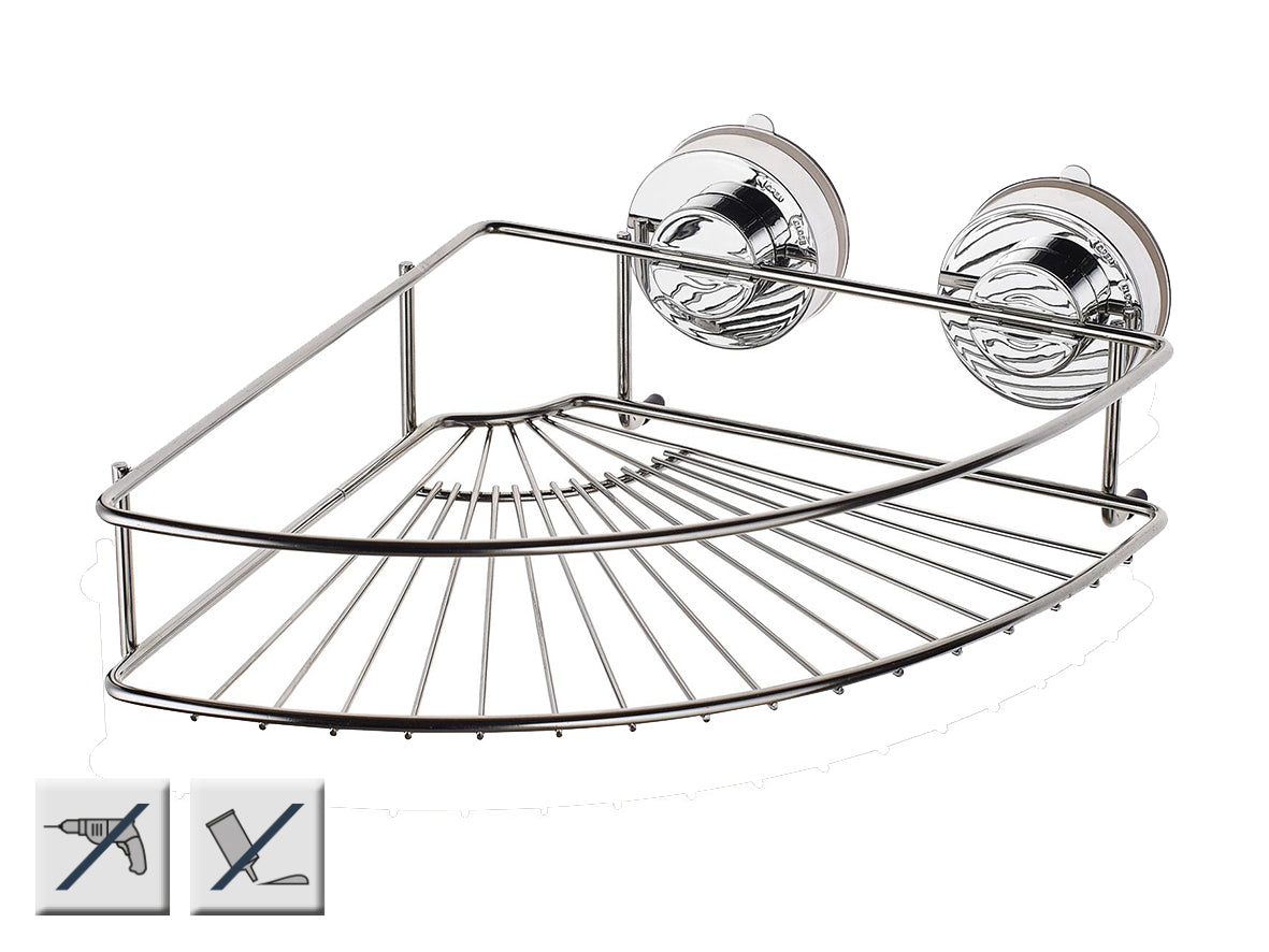 Z12020000 Hoekdoucherekje 249 X 94 X 249 Mm, Rvs/Kunststof