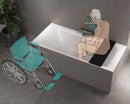Polysan Universal Bath Seat 80x25cm Zwart afbeelding 4