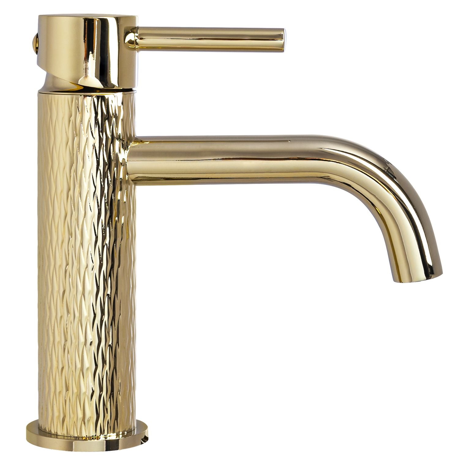 Wastafelkraan Rea Lungo Art Gold Low