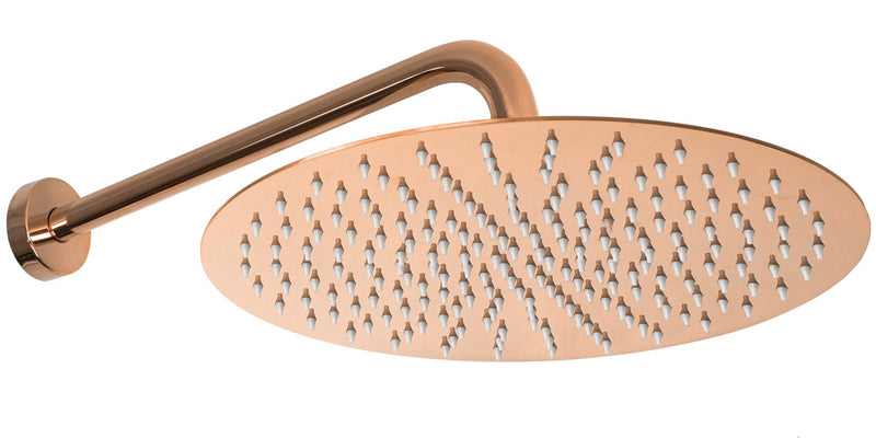 Inbouw regendoucheset Rea Lungo Miler Rose Gold met thermostaat + Box - View 3