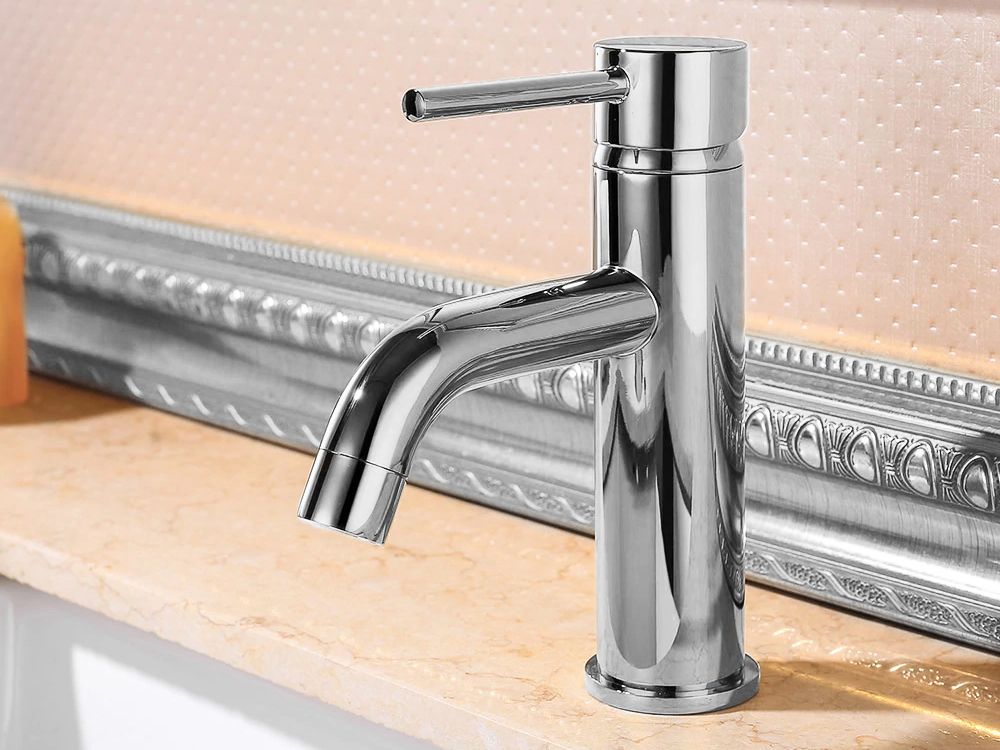 Wastafelkraan Rea Lungo Chrom Low