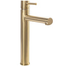 Wastafelkraan Rea Tess Gold Brush High
