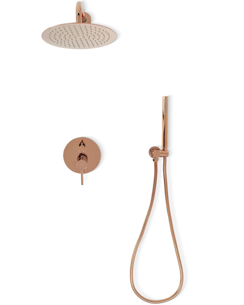 Inbouw regendoucheset Rea Lungo Rose Gold  + BOX - View 4