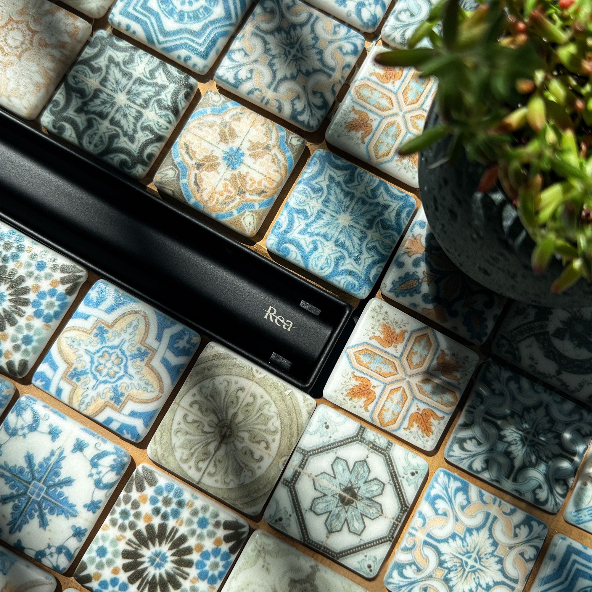 Lineaire afvoer Rea Neox Slim Pro Black 90