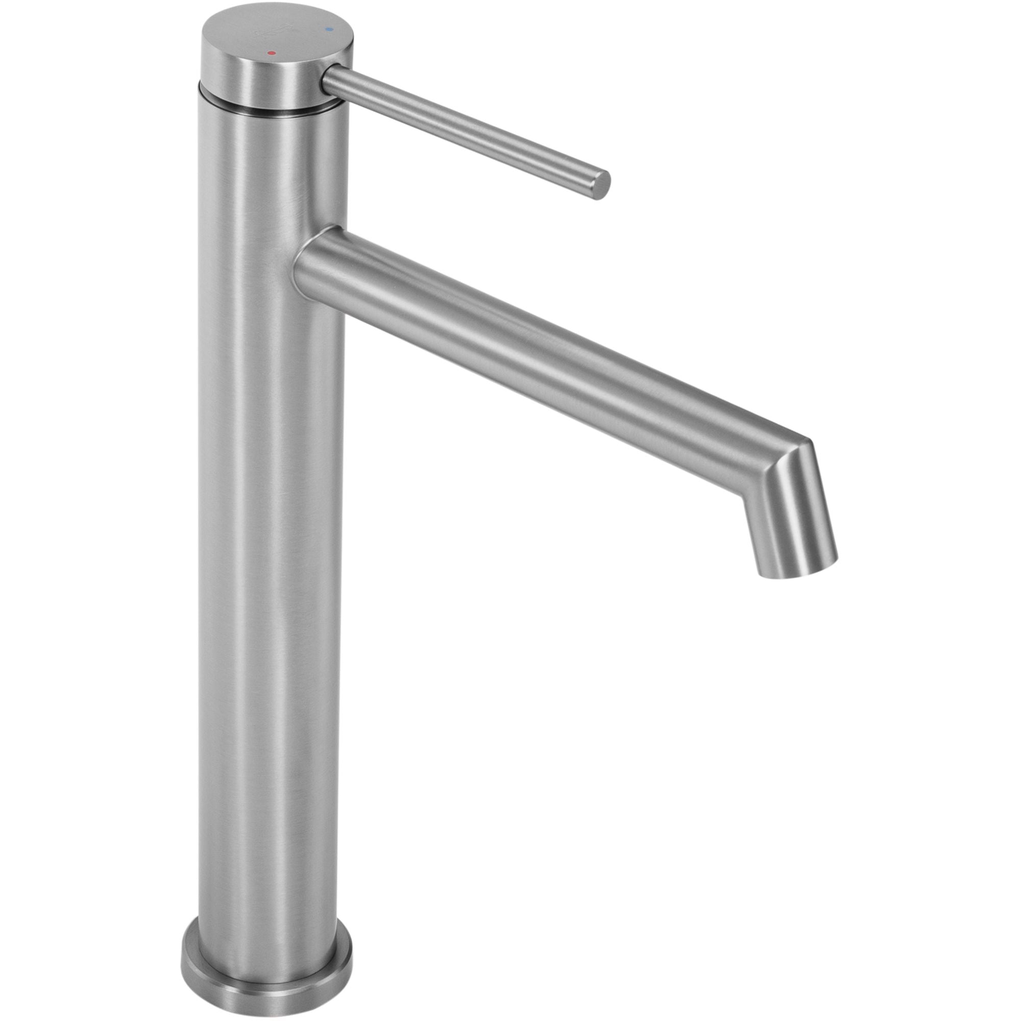 Wastafelkraan Rea Foss Brush Steel High
