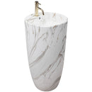 Vrijstaande wastafel Rea Anya Lava matt