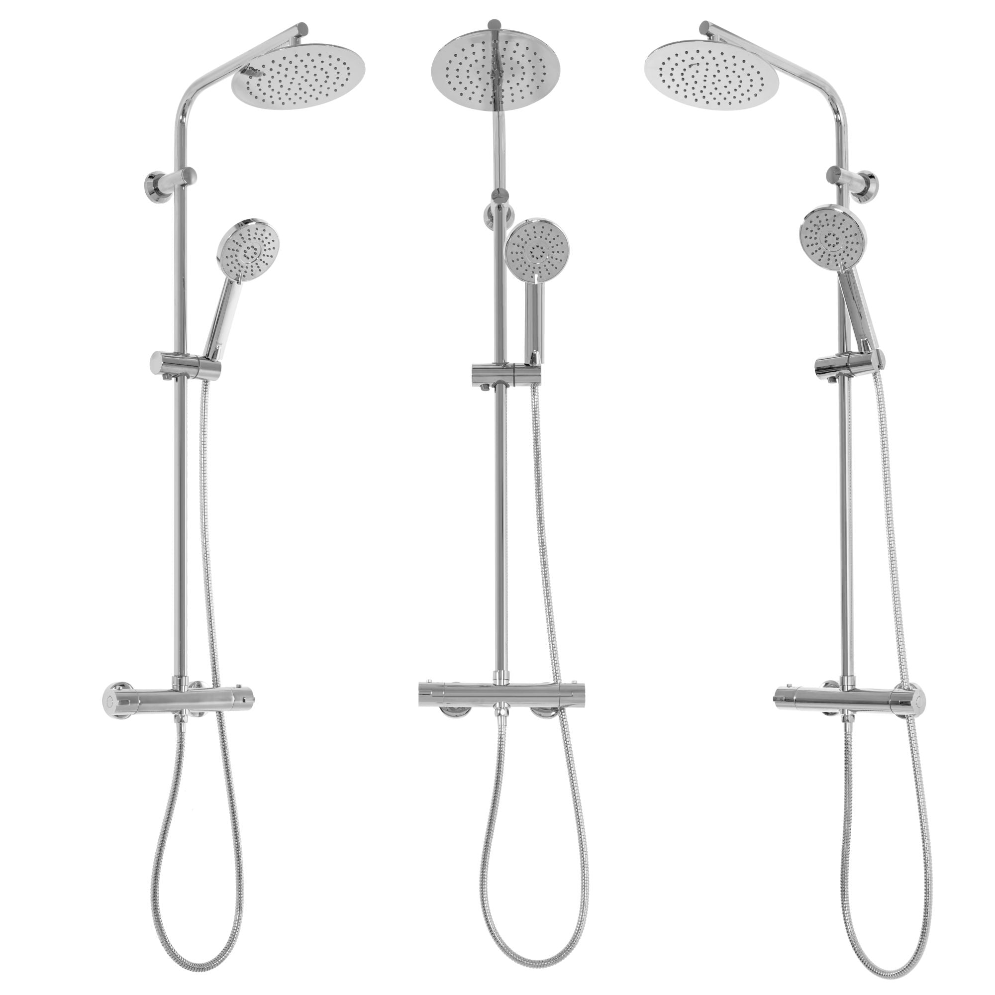 Doucheset REA Bliss Chroom met Thermostaat