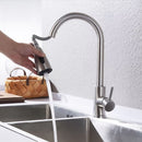 Keukenkraan REA CROSS Brush Steel - View 2