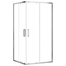 Douchecabine Rea Punto Chroom vierkant antikalk
