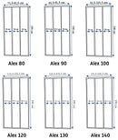 Douchedeur Rea Alex 130 - View 6