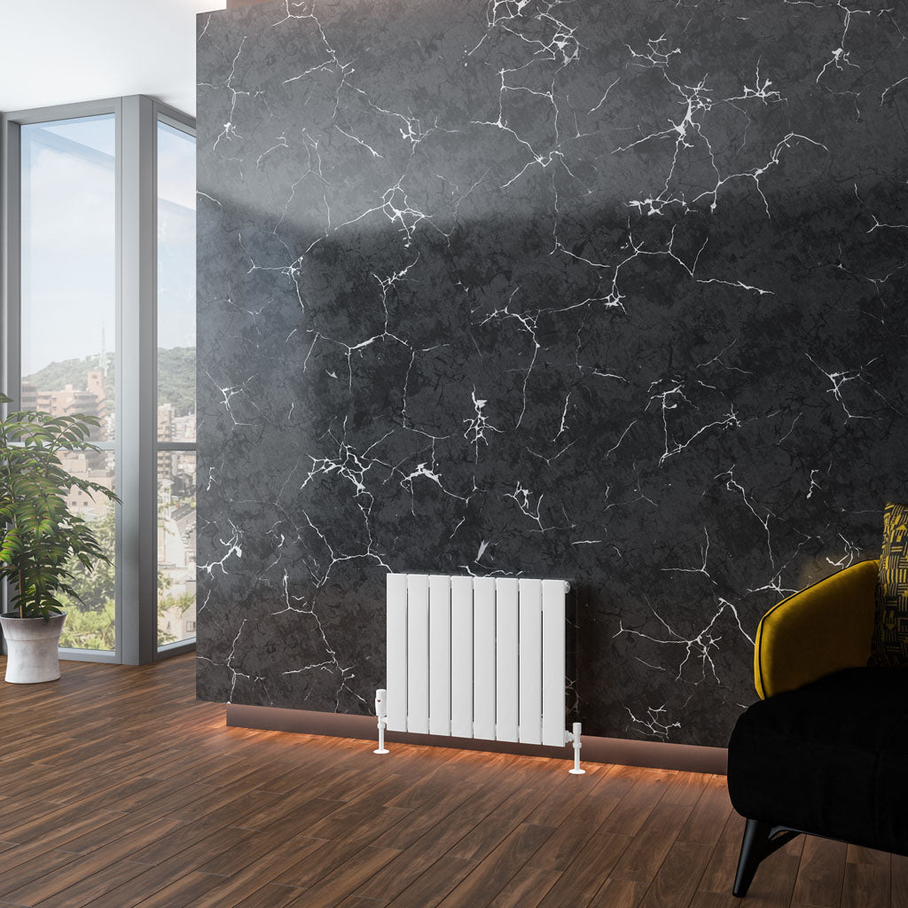 Eastbrook Addington Aluminium Radiator 500 x 588 mm Type 10 - Glans Wit