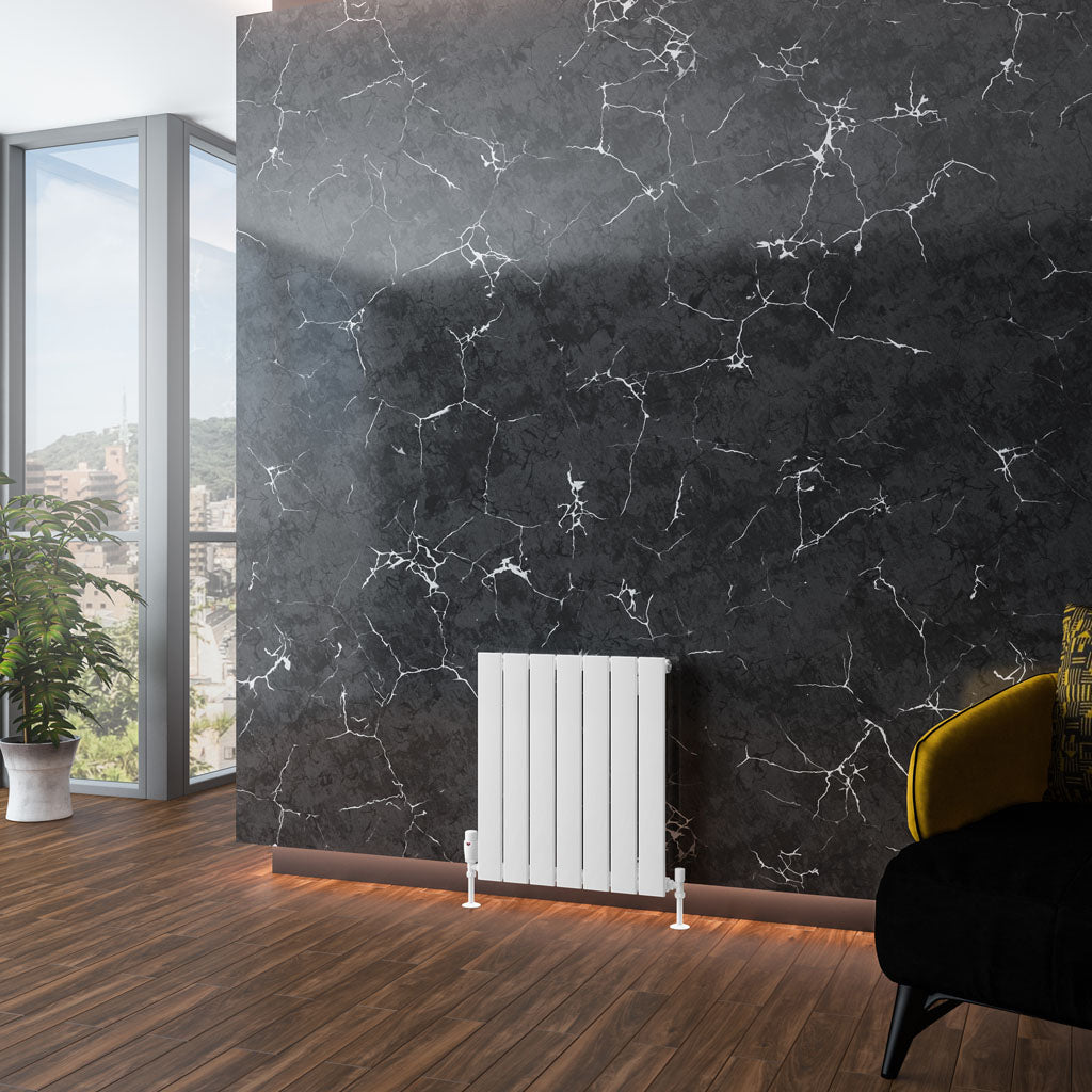 Eastbrook Addington Aluminium Radiator 600 x 514 mm Type 10 - Glans Wit