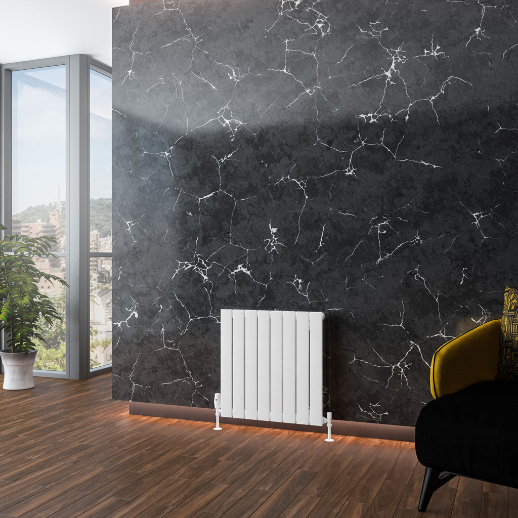 Eastbrook Addington Aluminium Radiator 600 x 588 mm Type 10 - Glans Wit