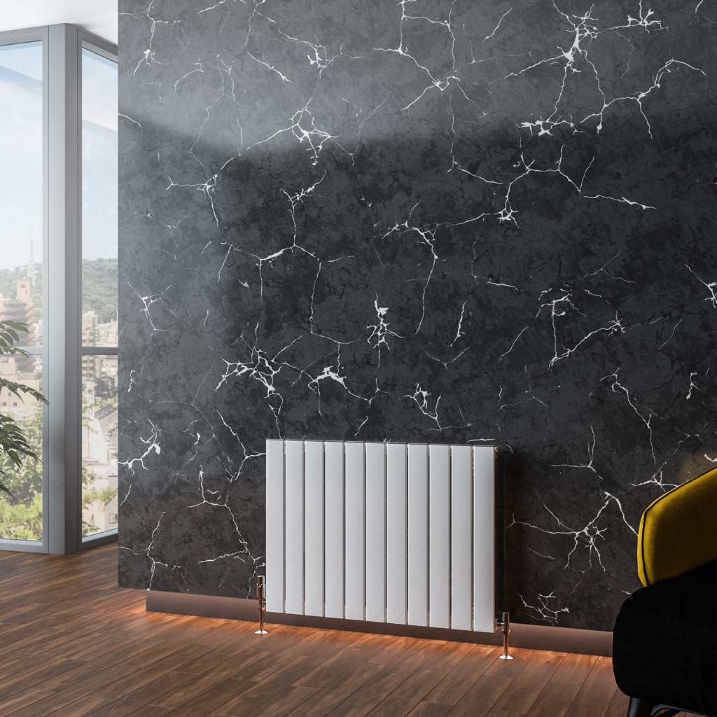 Eastbrook Addington Aluminium Radiator 600 x 810 mm Type 10 - Glans Wit