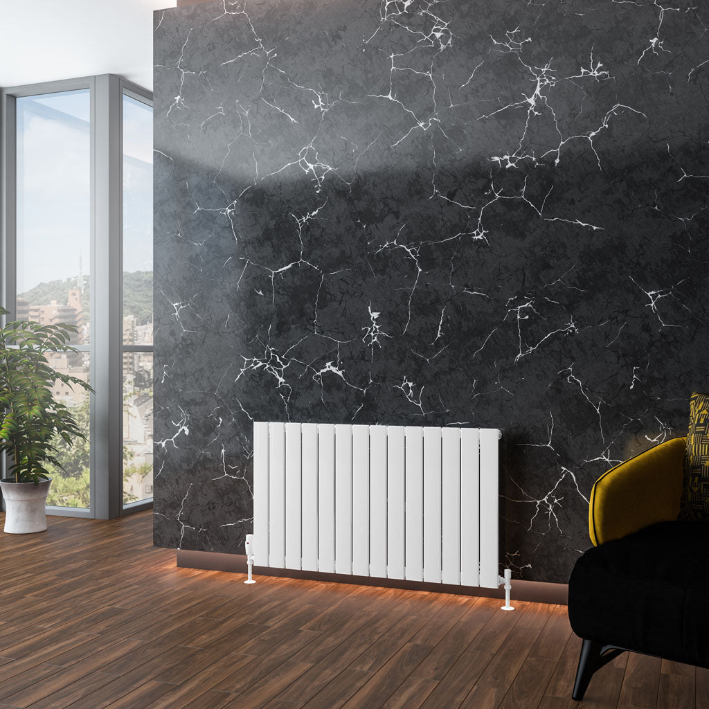 Eastbrook Addington Aluminium Radiator 600 x 1032 mm Type 10 - Glans Wit