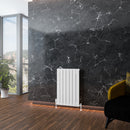 Eastbrook Addington Aluminium Radiator 800 x 514 mm Type 10 - Glans Wit