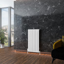 Eastbrook Addington Aluminium Radiator 1000 x 514 mm Type 10 - Glans Wit