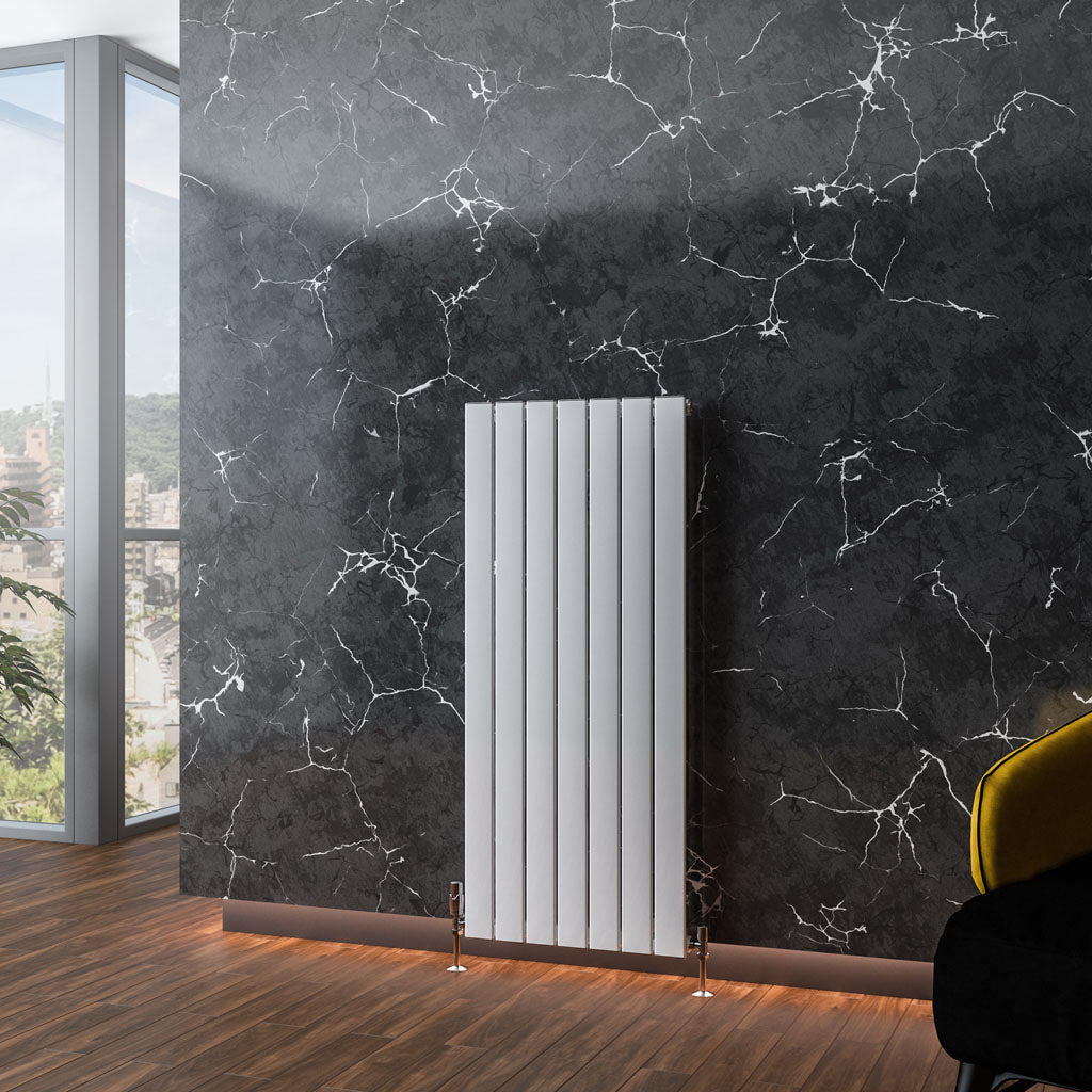 Eastbrook Addington Aluminium Radiator 1200 x 514 mm Type 10 - Glans Wit