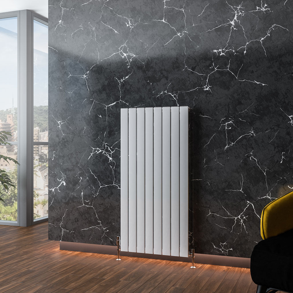 Eastbrook Addington Aluminium Radiator 1200 x 588 mm Type 10 - Glans Wit