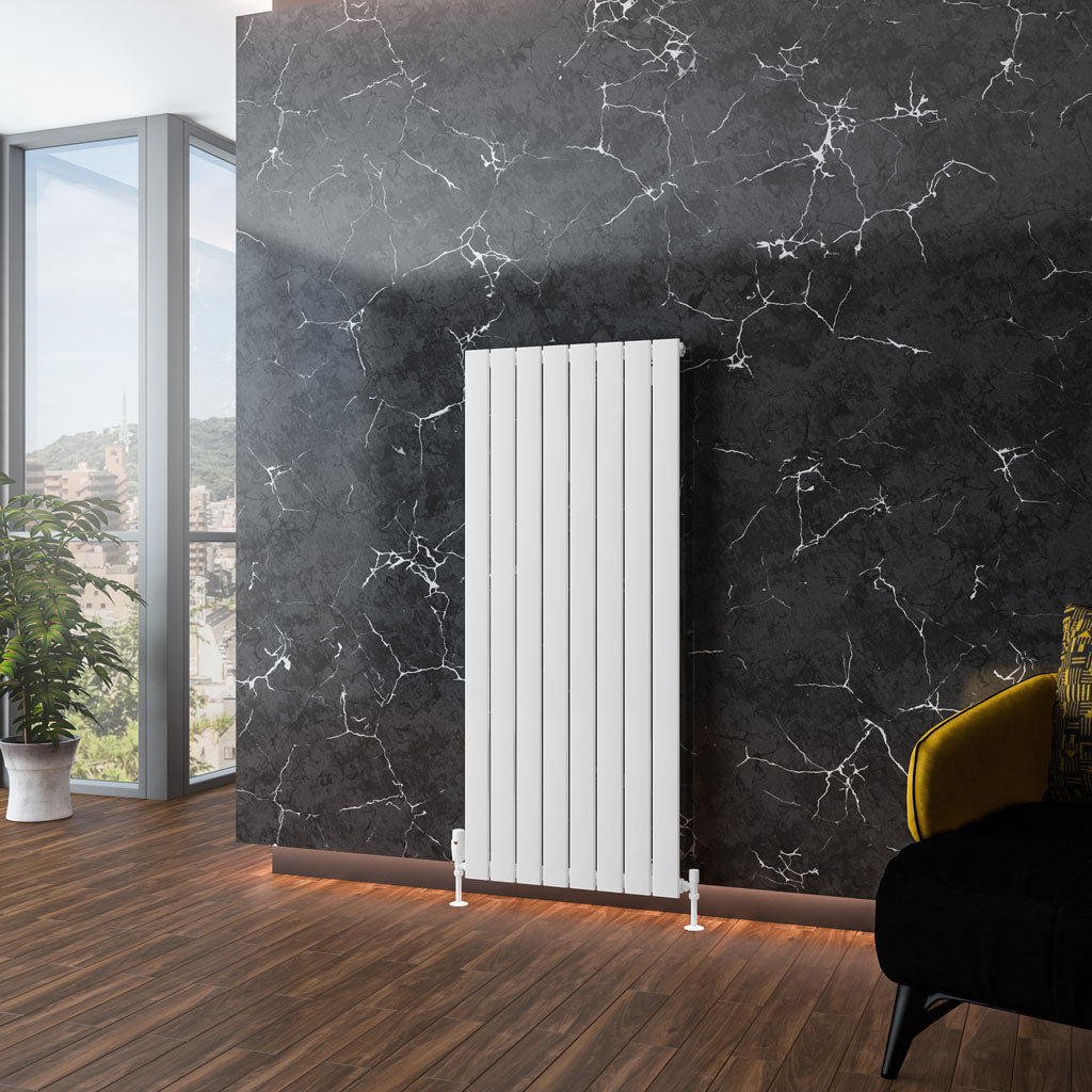 Eastbrook Addington Aluminium Radiator 1400 x 588 mm Type 10 - Glans Wit