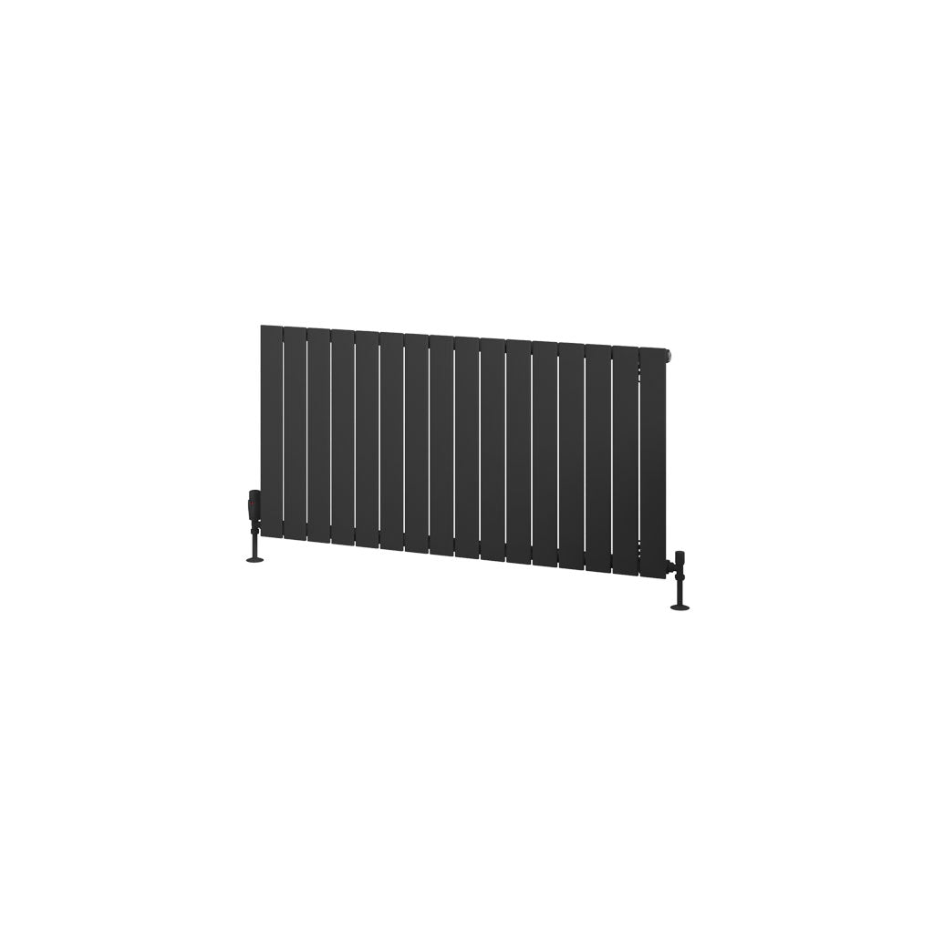 Eastbrook Addington Aluminium Radiator 600 x 1180 mm Type 10 - Mat Antraciet