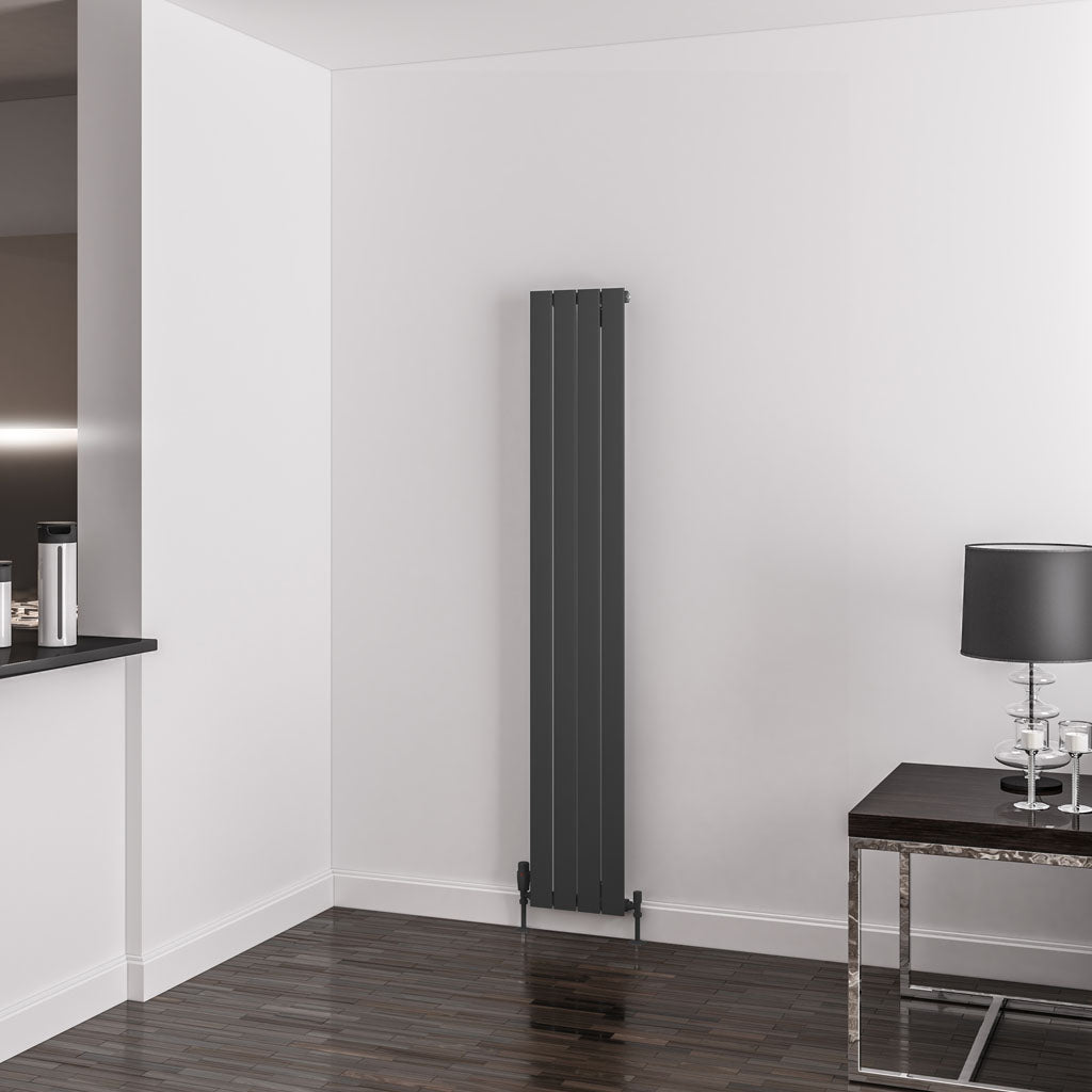 Eastbrook Addington Aluminium Radiator 1800 x 292 mm Type 10 - Mat Antraciet