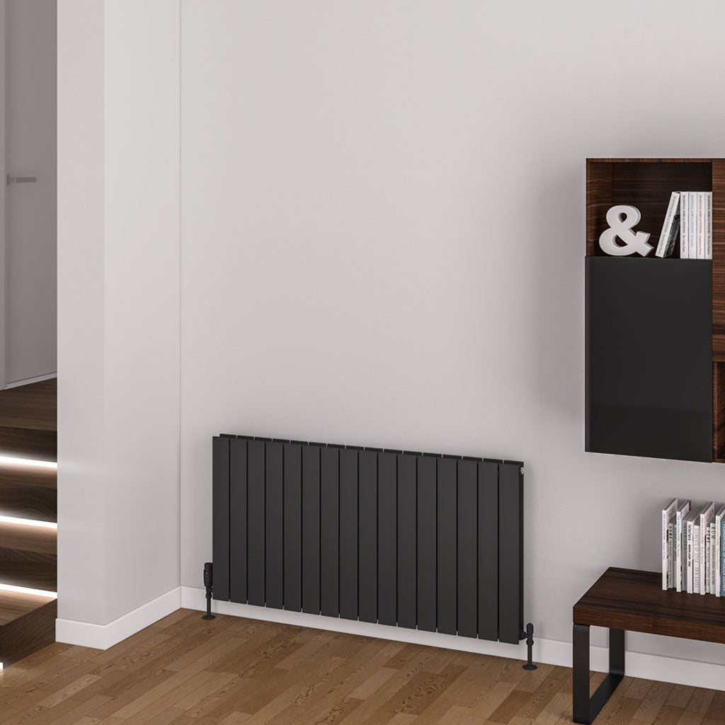 Eastbrook Addington Aluminium Radiator 600 x 1180 mm Type 20 - Mat Antraciet