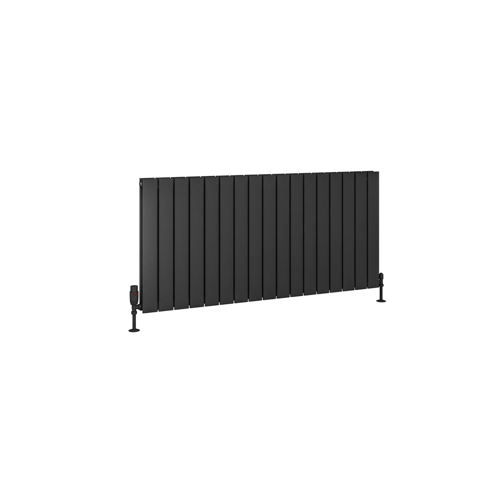 Eastbrook Addington Aluminium Radiator 600 x 1254 mm Type 20 - Mat Antraciet