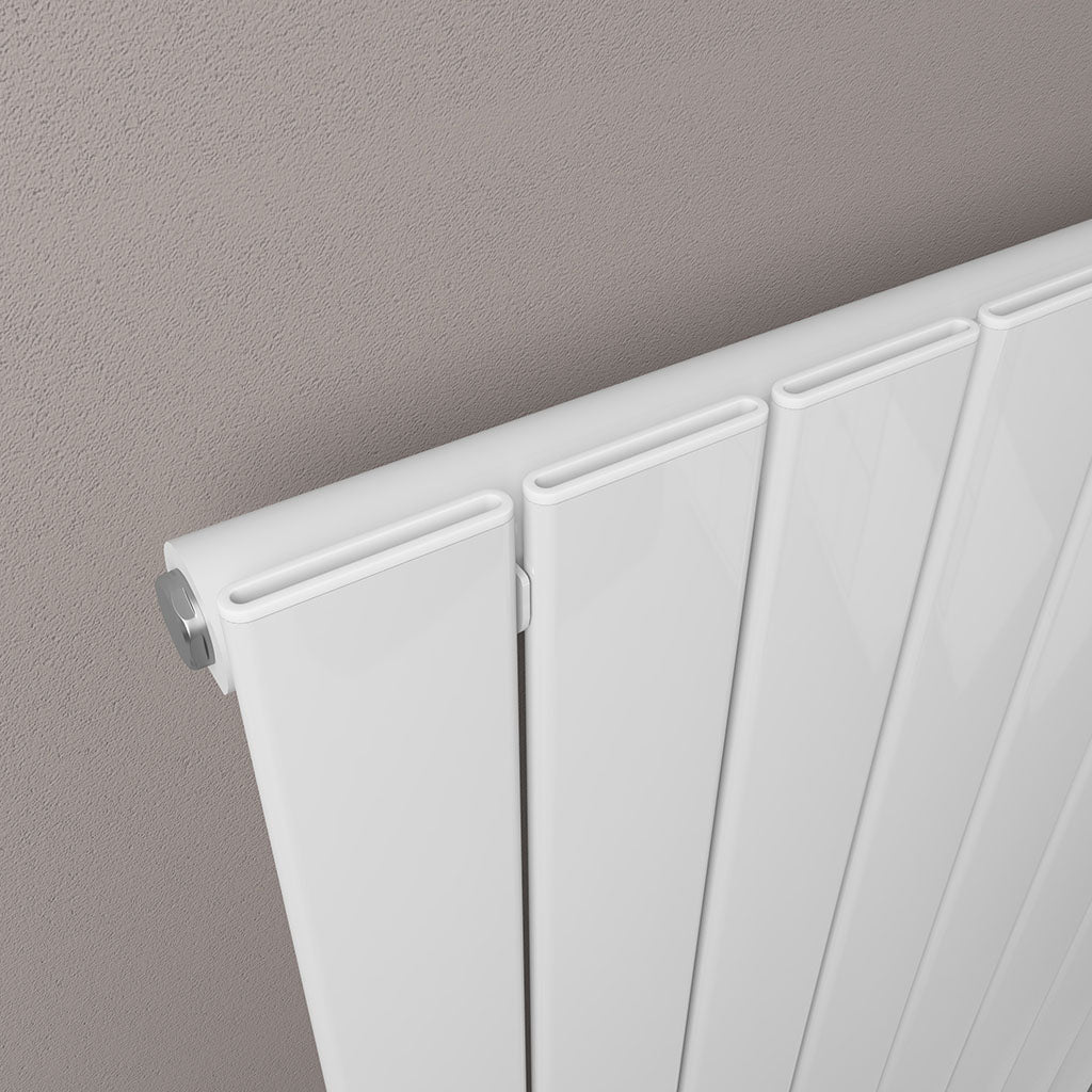 Eastbrook Addington Aluminium Radiator 600 x 1402 mm Type 10 - Glans Wit