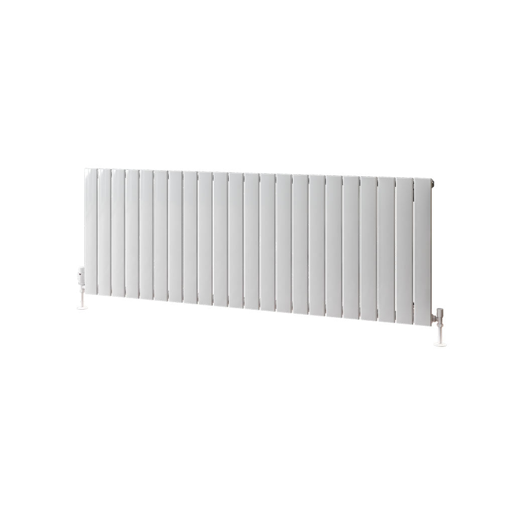 Eastbrook Addington Aluminium Radiator 600 x 1624 mm Type 10 - Glans Wit