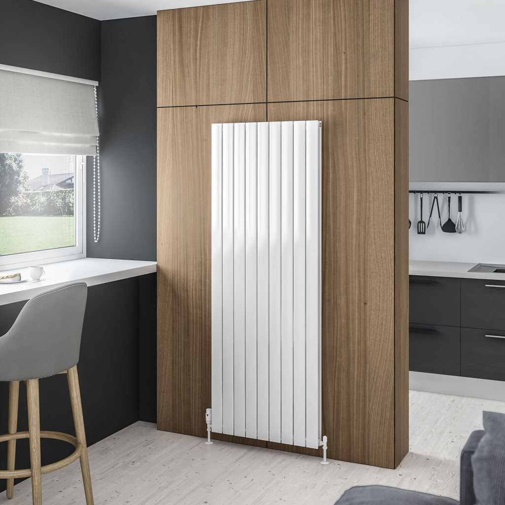 Eastbrook Addington Aluminium Radiator 1800 x 662 mm Type 20 - Glans Wit