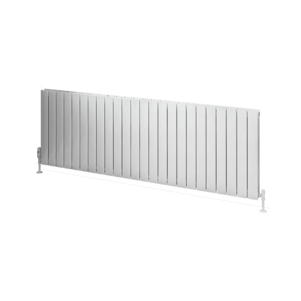 Eastbrook Addington Aluminium Radiator 600 x 1772 mm Type 20 - Glans Wit