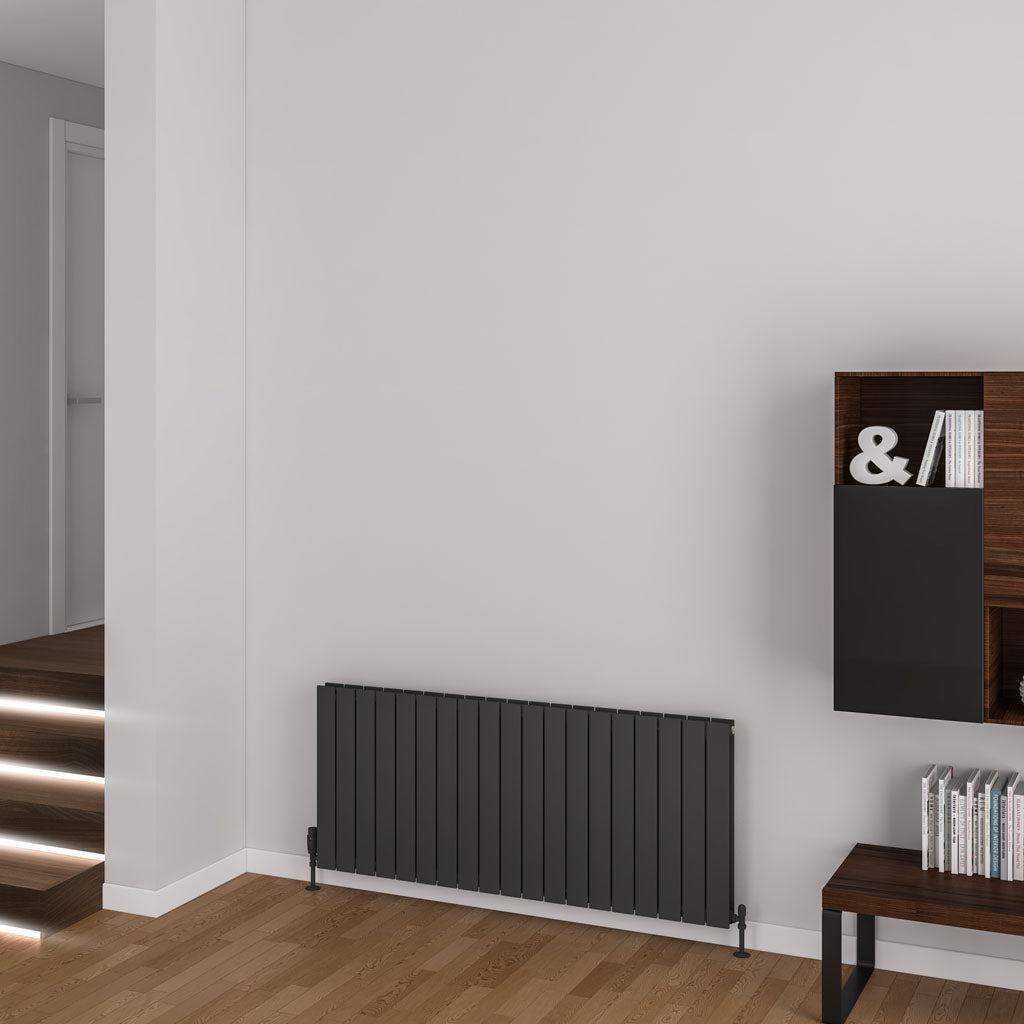 Eastbrook Addington Aluminium Radiator 600 x 1402 mm Type 20 - Mat Antraciet