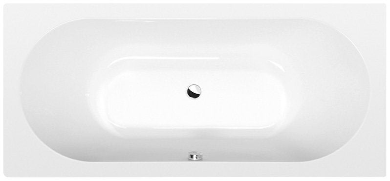 Polysan Viva Tweepersoons Rechthoekig Ligbad 175x80 cm Wit afbeelding 1
