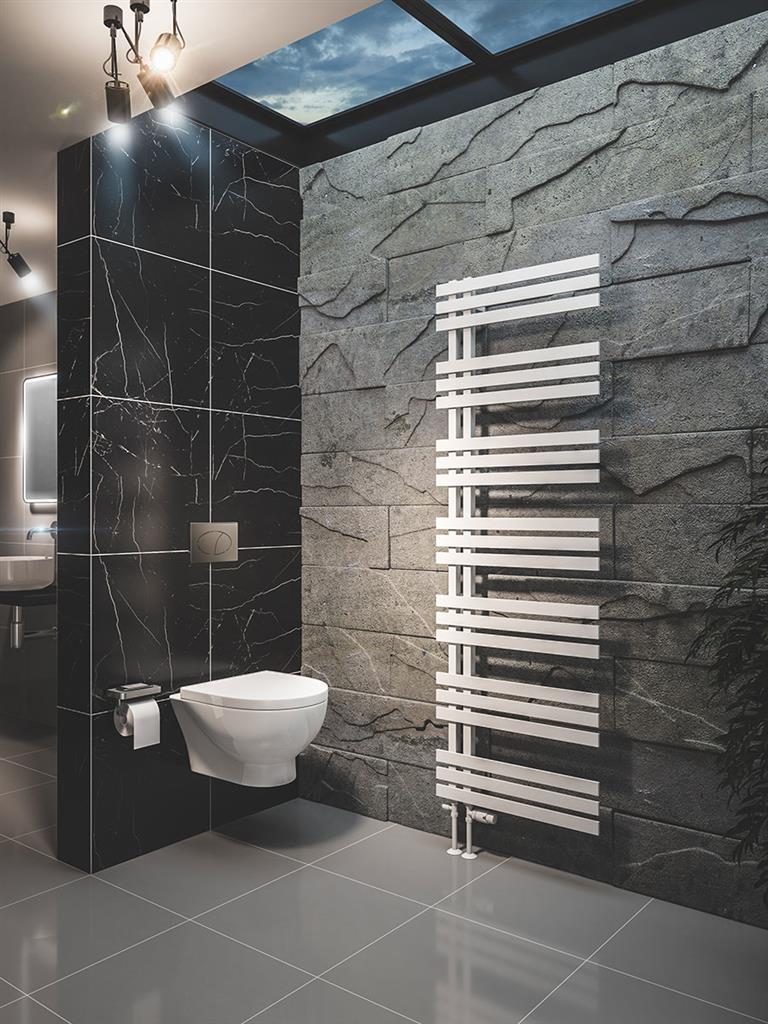 Eastbrook Hurley handdoekradiator 60x180 cm 750W Mat Wit