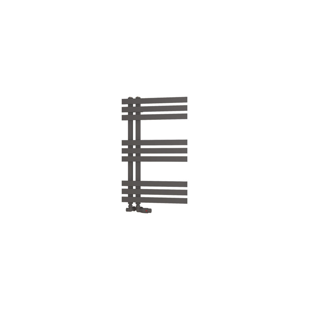 Eastbrook Hurley handdoekradiator 50x80 cm 450W Mat Antraciet