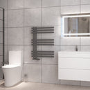 Eastbrook Hurley handdoekradiator 60x80 cm 450W Mat Antraciet