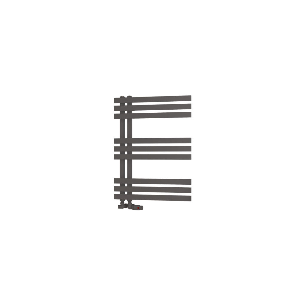Eastbrook Hurley handdoekradiator 60x80 cm 450W Mat Antraciet