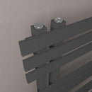 Eastbrook Hurley handdoekradiator 60x80 cm 450W Mat Antraciet