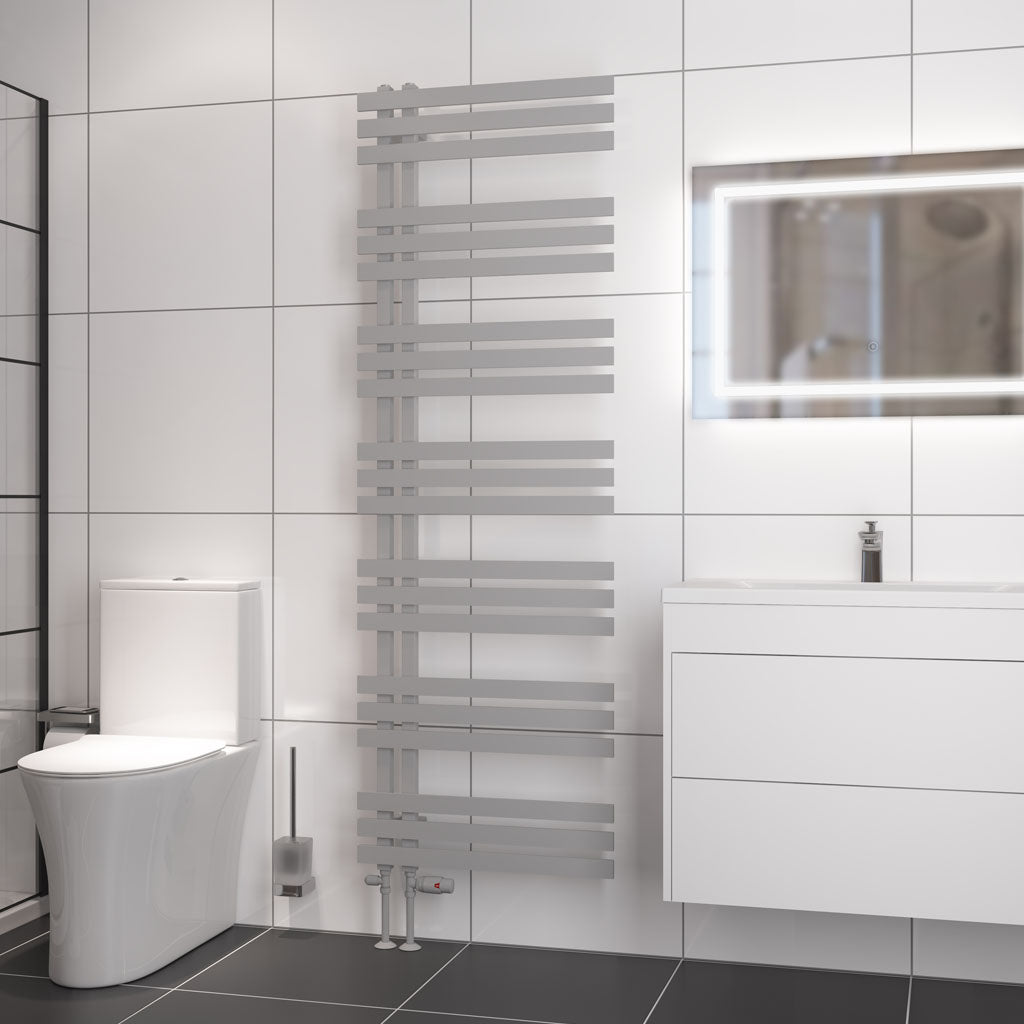 Eastbrook Hurley handdoekradiator 60x180 cm 750W Mat Grijs