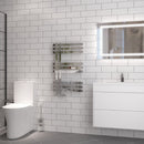 Eastbrook Hurley handdoekradiator 50x80 cm 450W Chroom