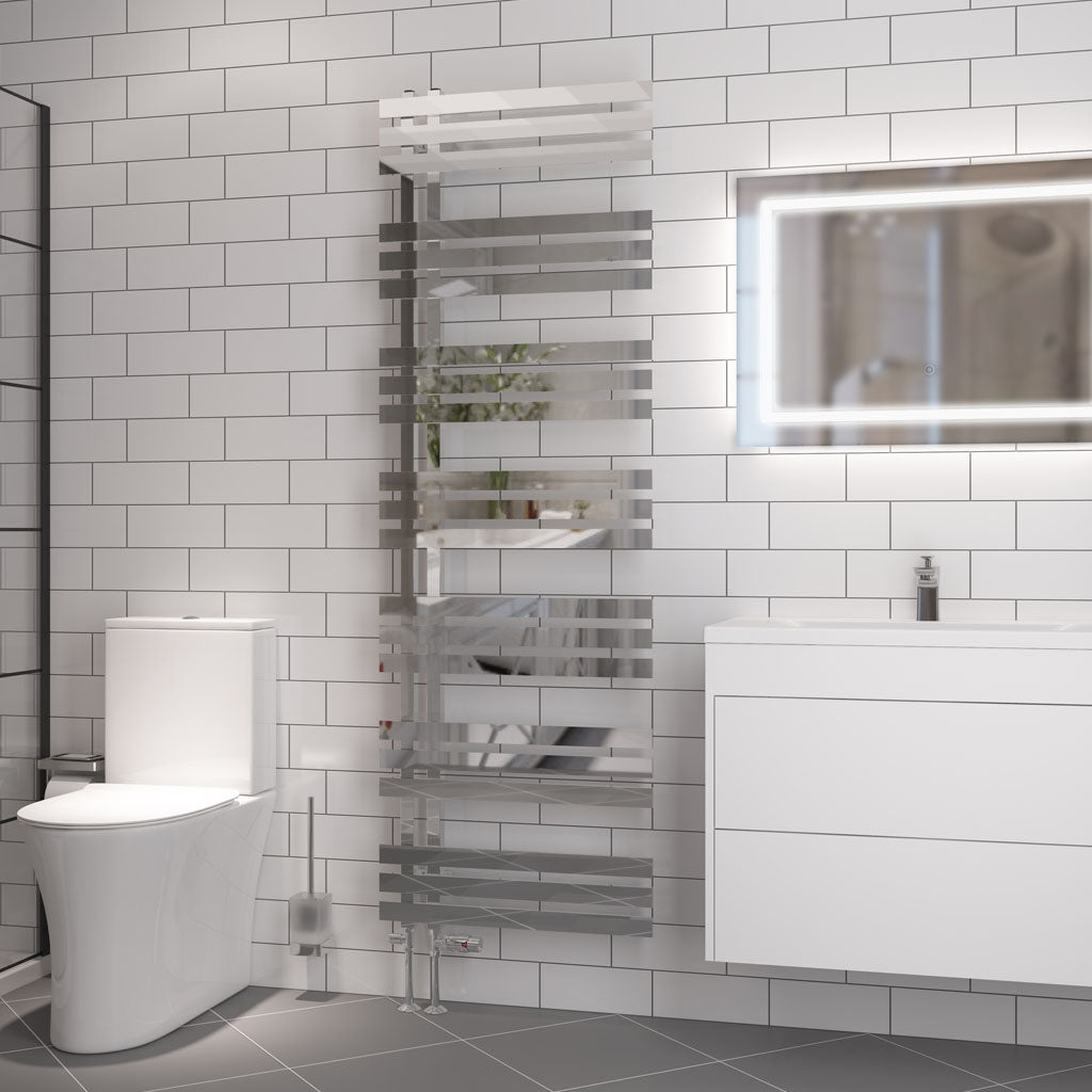 Eastbrook Hurley handdoekradiator 60x180 cm 750W Chroom