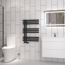 Eastbrook Hurley handdoekradiator 60x80 cm 450W Mat Zwart