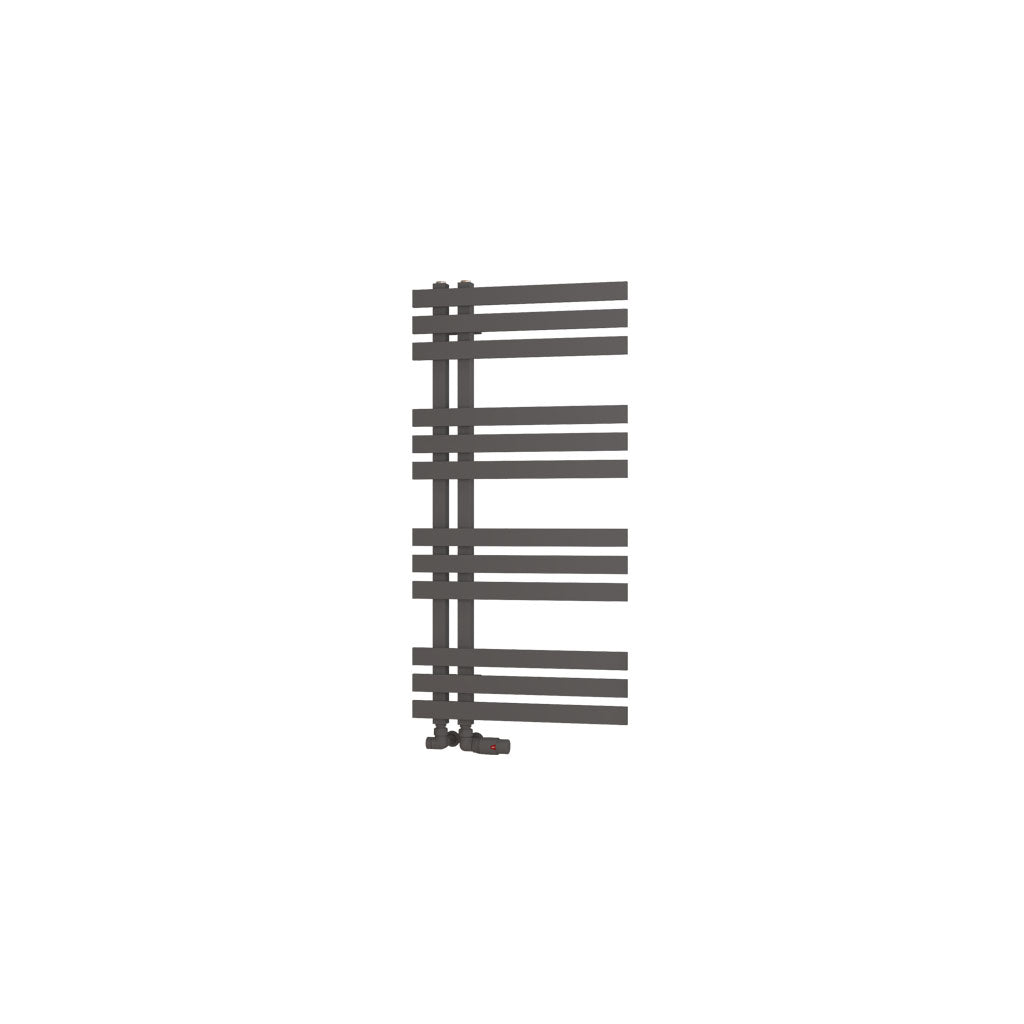 Eastbrook Hurley handdoekradiator 50x100 cm 450W Mat Antraciet