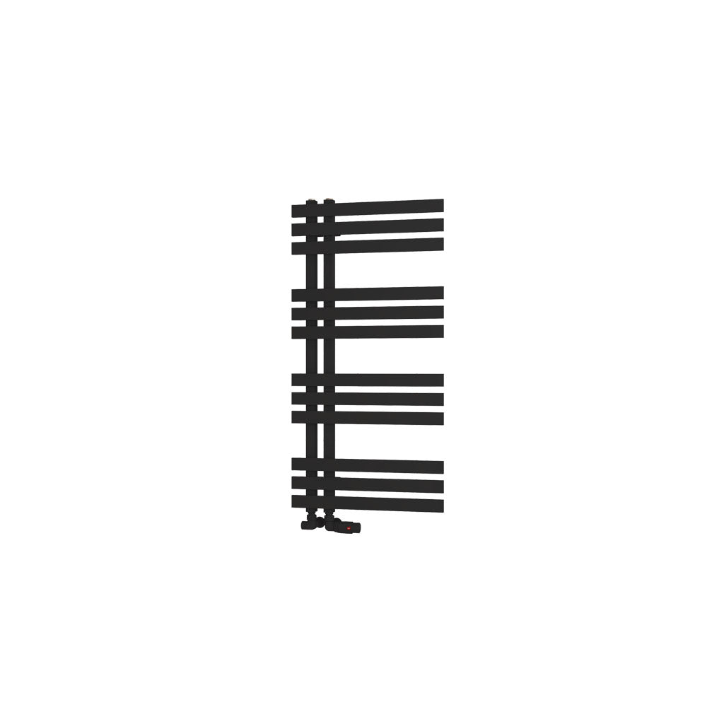 Eastbrook Hurley handdoekradiator 50x100 cm 450W Mat Zwart